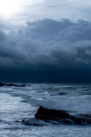 Stormy Sea in Biarritz, Pays basque